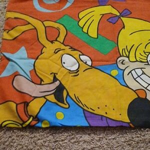 Cartoon Character Pillowcase - Multicolor